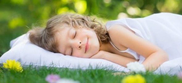 Cuscino di grano saraceno per bambini