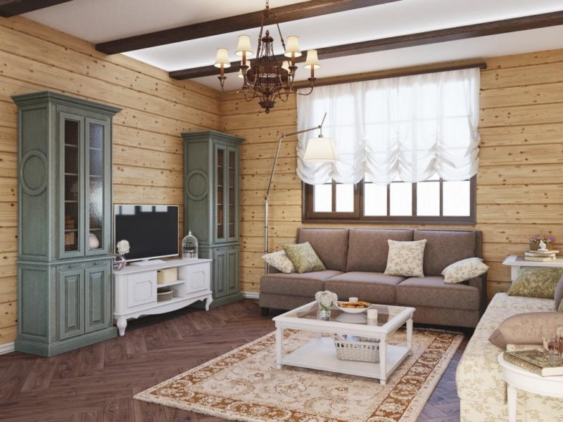 Tenda romana in tulle trasparente