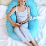Comodo cuscino in lanugine sintetica per donne incinte
