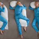 Posizione comoda del corpo durante il sonno