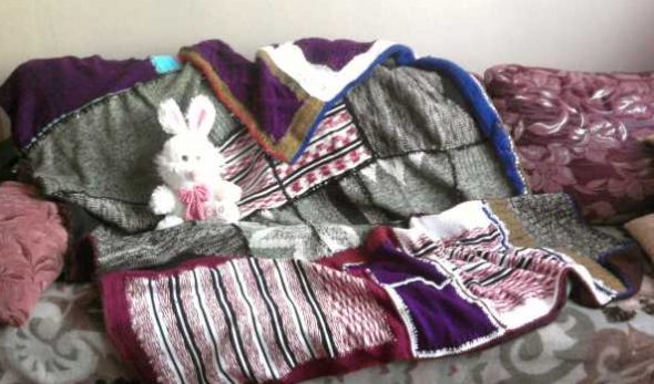 Coperta calda e accogliente