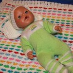 Set per bambini cuscino e coperta con cuori