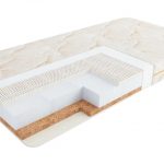 Materasso bifacciale in lattice e cocco per bambini