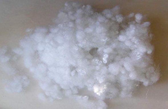 L'ecofibra è simile alla lanugine naturale