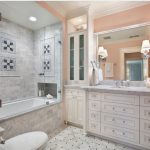 Design del bagno in stile classico