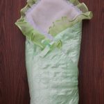 Busta per scarico Atlante su pelle di pecora (inverno) verde chiaro