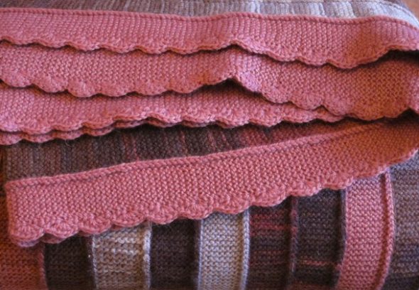 Il bordo della coperta