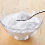 Polvere bianca di carbonato di sodio
