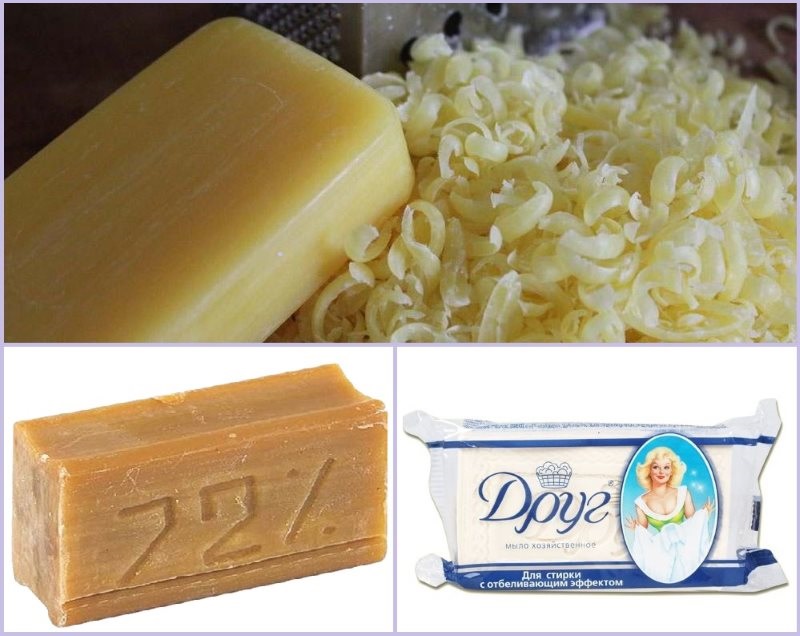 Sapone da bucato per lavare il tulle