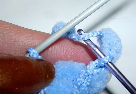 Lavorare il primo anello con quello anteriore