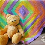 Coperta per neonati molto luminosa e bella - coperta 10 anelli