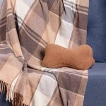 Cuscino d'osso cammello marrone