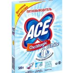 Una confezione di smacchiatore ACE da 500 grammi