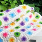 Fatto a mano - Coperta all'uncinetto vintage