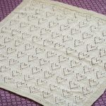 Coperta di lana con cuori