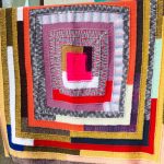 Una splendida coperta multicolore senza luccichio