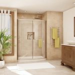Mobile lavabo in legno per il bagno