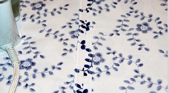 Cucire le 2 metà insieme dall'interno