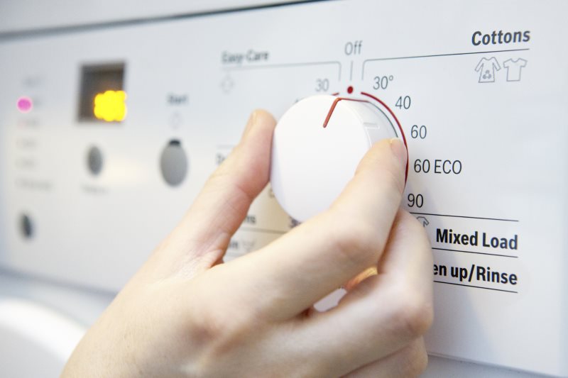 Impostazione della modalità di temperatura sul regolatore della macchina