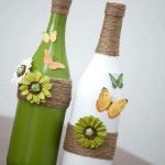 foto di design di decorazione di bottiglie