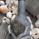 Opzioni fotografiche per decorazioni fai da te per bottiglie