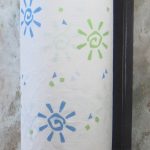 portasciugamani di carta decorativo