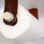 foto di design del portasciugamani di carta