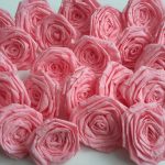 Rose di tovaglioli fai da te
