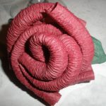 idee per decorazioni con rose da tovaglioli di carta