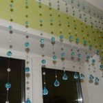 foto di design di tende di perline