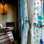 idee per decorazioni con tende di perline