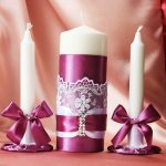 Candele per matrimonio fai da te