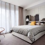 bellissime tende nella foto del design dell'appartamento