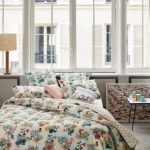 tende per la camera da letto con foto di design a lunghezza intera