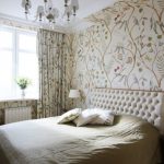 idee per interni lunghi con tende nella camera da letto
