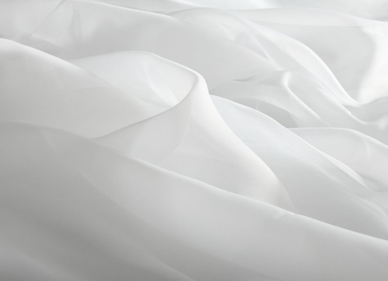 Tessuto velo bianco semplice
