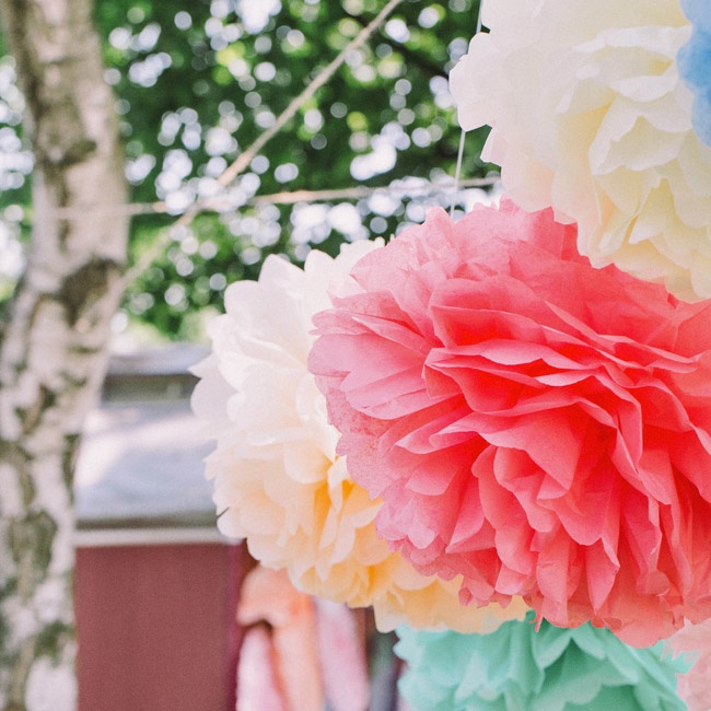 pompon di carta