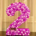numeri e lettere da tovaglioli design decor