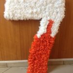 numeri e lettere da foto di tovaglioli