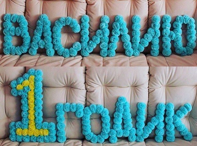 numeri e lettere da idee di design per tovaglioli