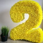 numeri e lettere da tovaglioli con le tue mani foto di design
