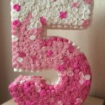 numeri e lettere da tovaglioli, idee per opzioni