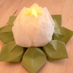 fiore di loto da tovaglioli design decor