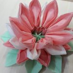 fiore di loto da tovaglioli foto decorazione