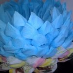 fiore di loto da tovaglioli foto decorazione