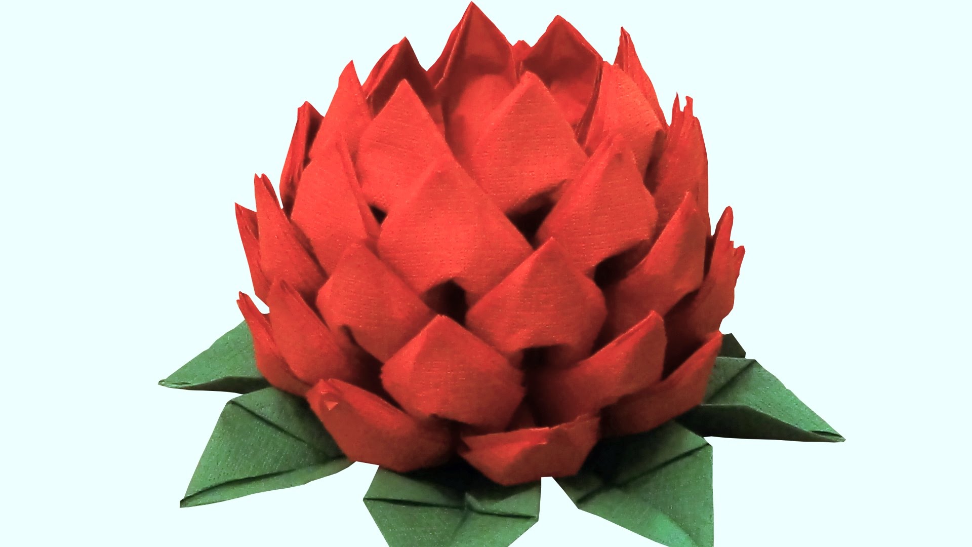 fiore di loto da tovaglioli