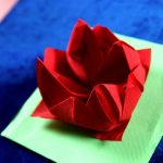fiore di tovagliolo