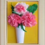 idee di design per fiori su tovaglioli di carta
