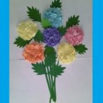 fiori da tovaglioli di carta foto design