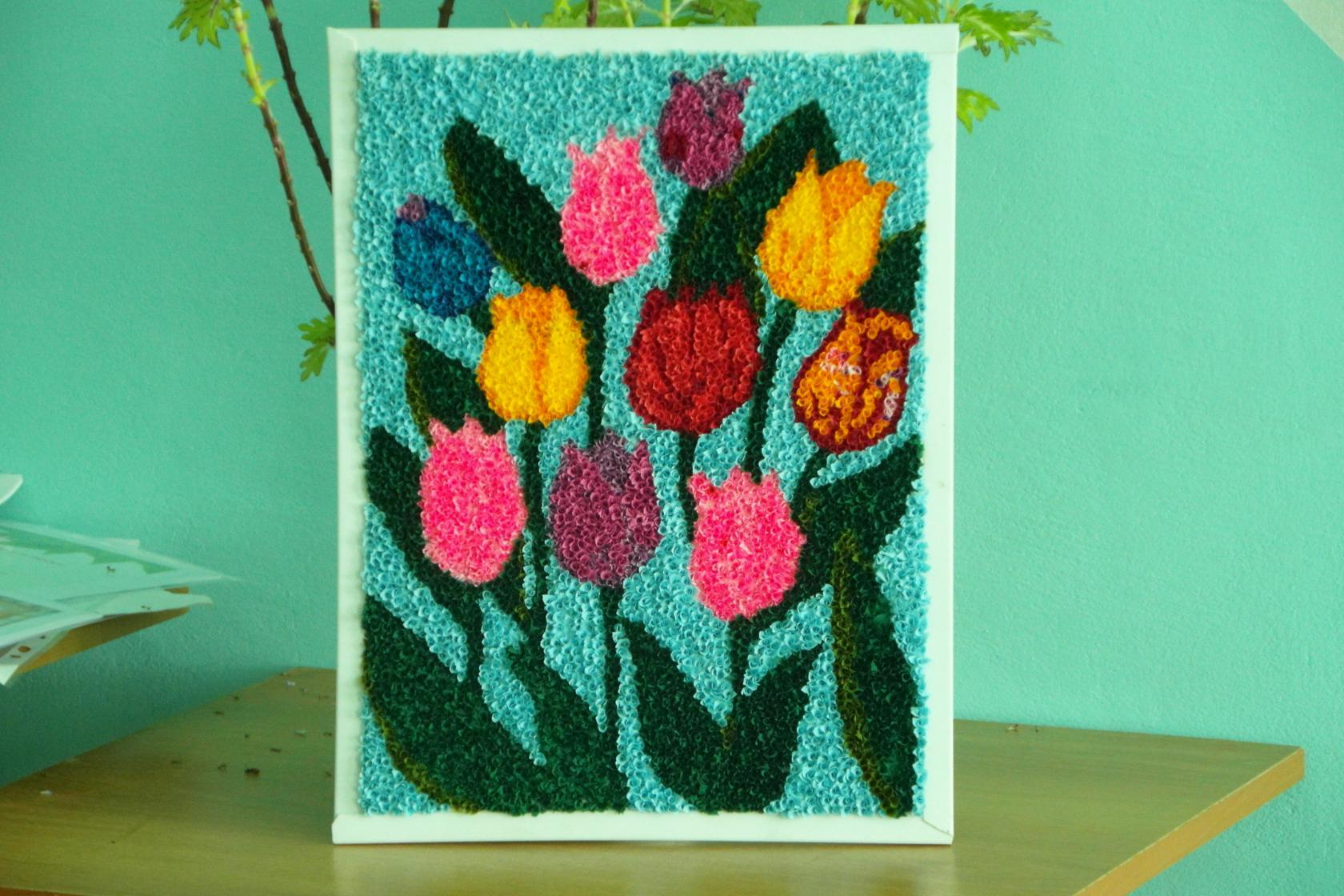 fiori da tovaglioli di carta opzioni fotografiche